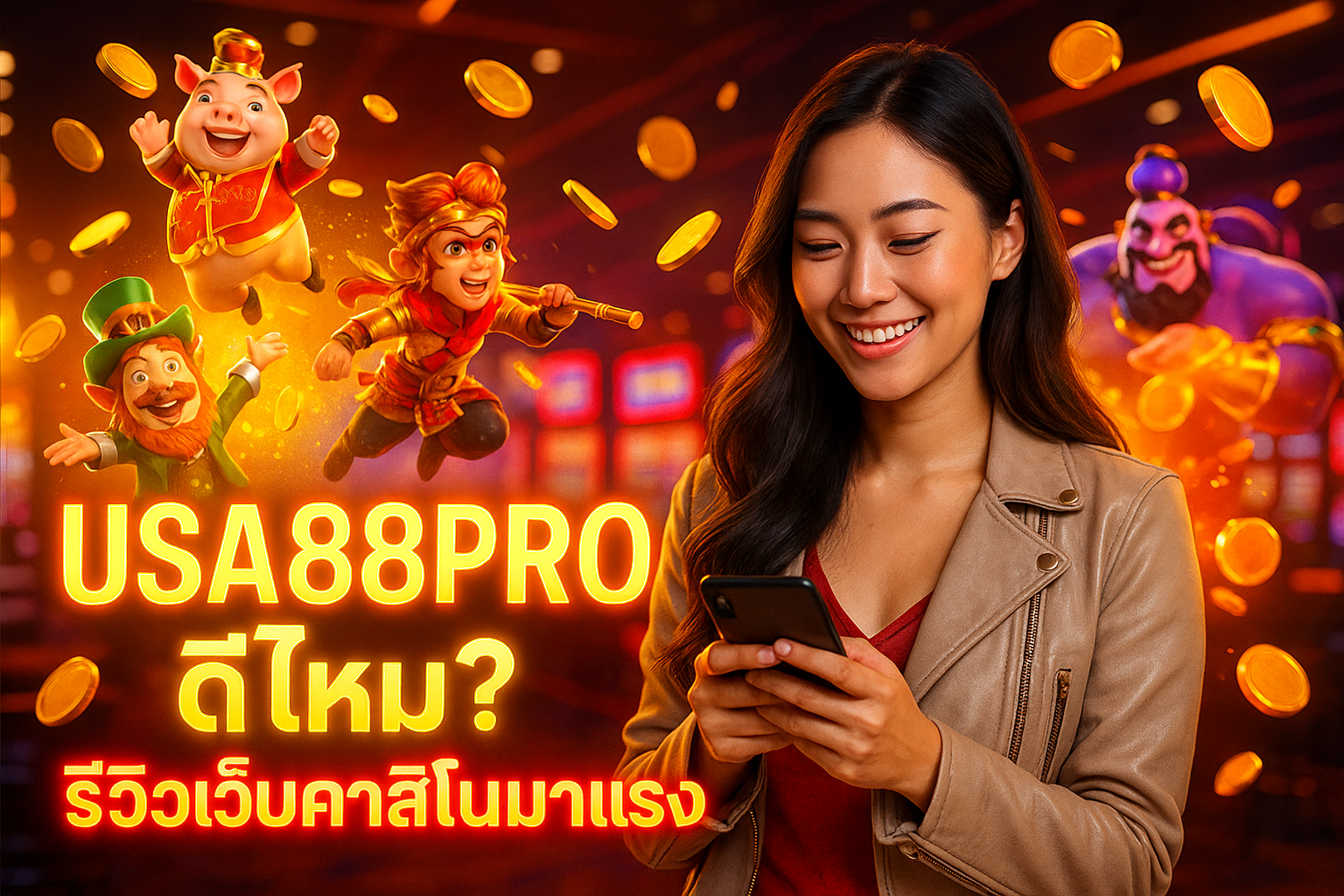 USA88PRO ดีไหม? รีวิวเว็บคาสิโนมาแรง