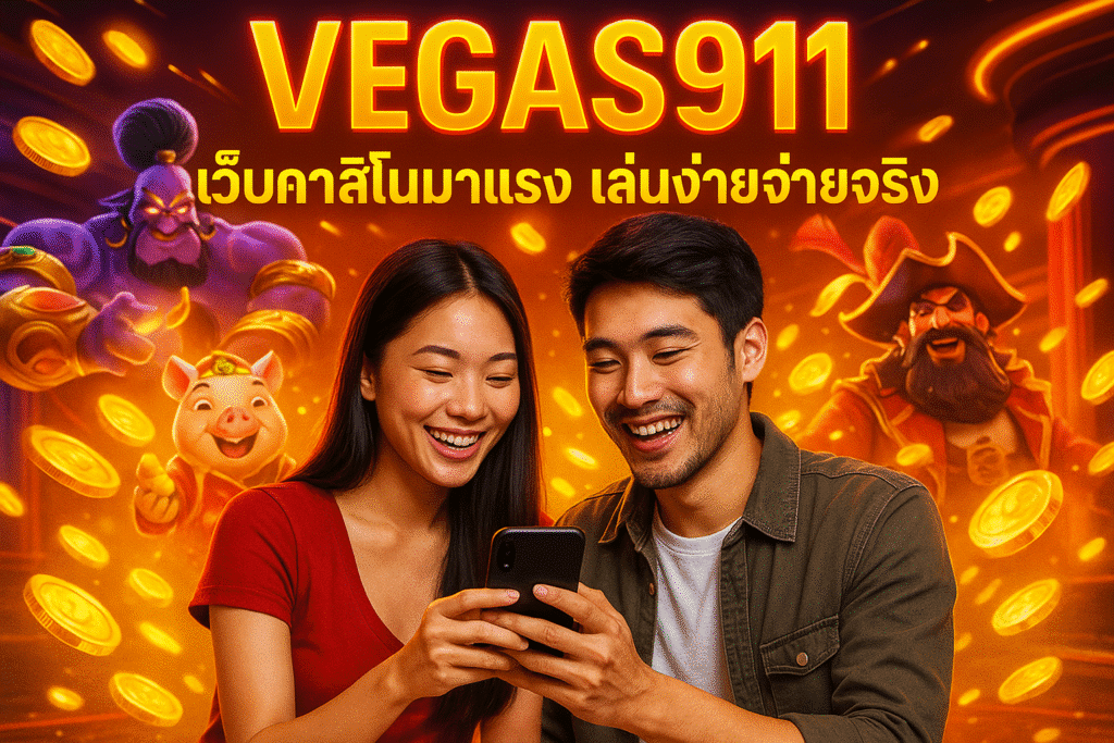 VEGAS911 เว็บคาสิโนมาแรง เล่นง่ายจ่ายจริง