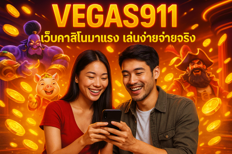 VEGAS911 เว็บคาสิโนมาแรง เล่นง่ายจ่ายจริง